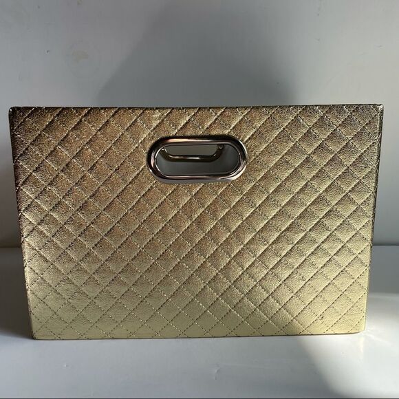 Estée Lauder Gold Storage Container Bin Handles - Picture 2 of 10